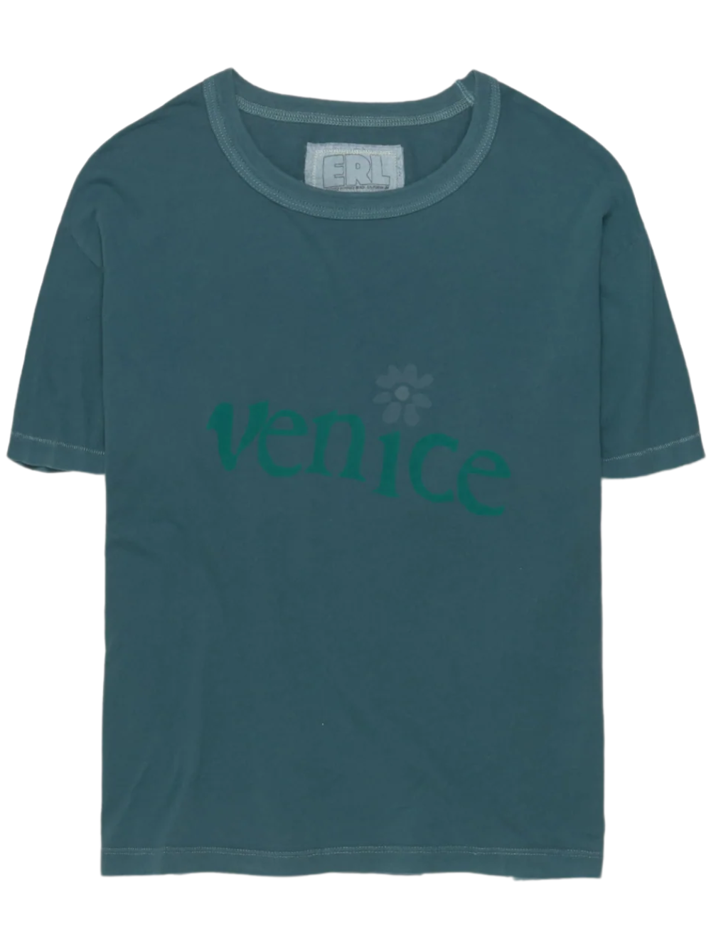 ERL UNISEX Venice Knit T-Shirt Jade Green – MAISONDEFASHION.COM