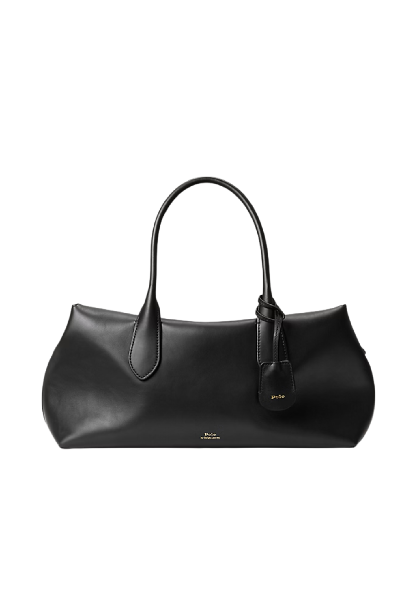 RALPH LAUREN WOMENS Bellport Leather Satchel Black - MAISONDEFASHION.COM