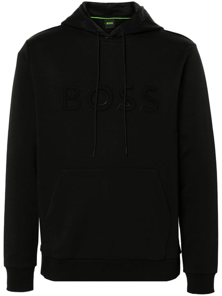 スウェット・トレーナー BOSS Soody 1 Logo-raised Drawstring Hoodie Black 1_5dea88c0-8e09-4086-8274-