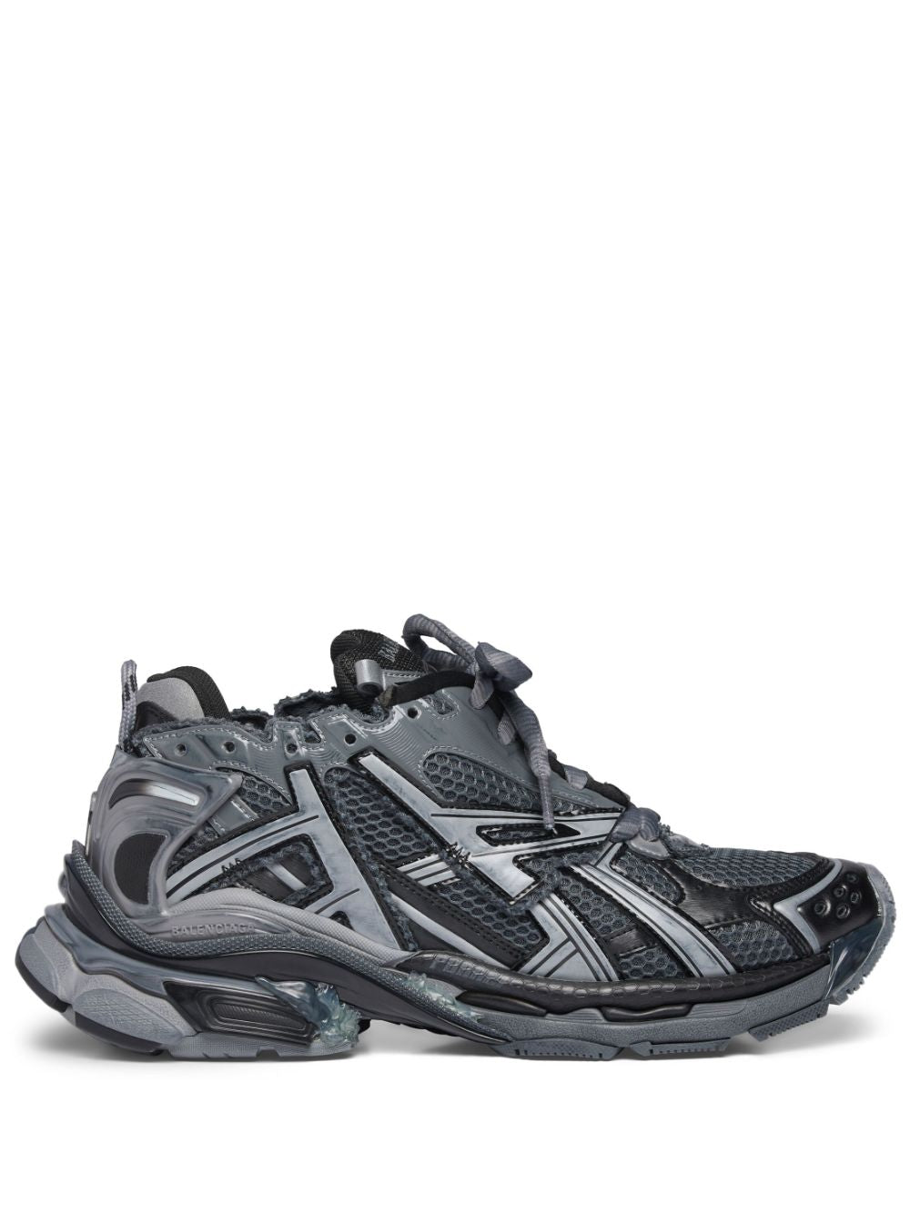 BALENCIAGA Runner Chunky Sneakers Grey/Black - MAISONDEFASHION.COM