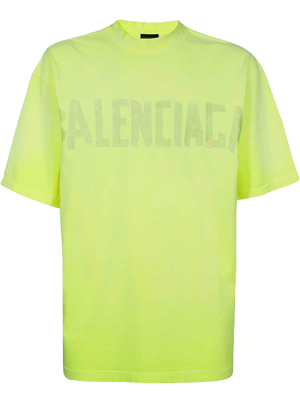 BALENCIAGA Tape Type T-Shirt Medium Fit Yellow – MAISONDEFASHION.COM