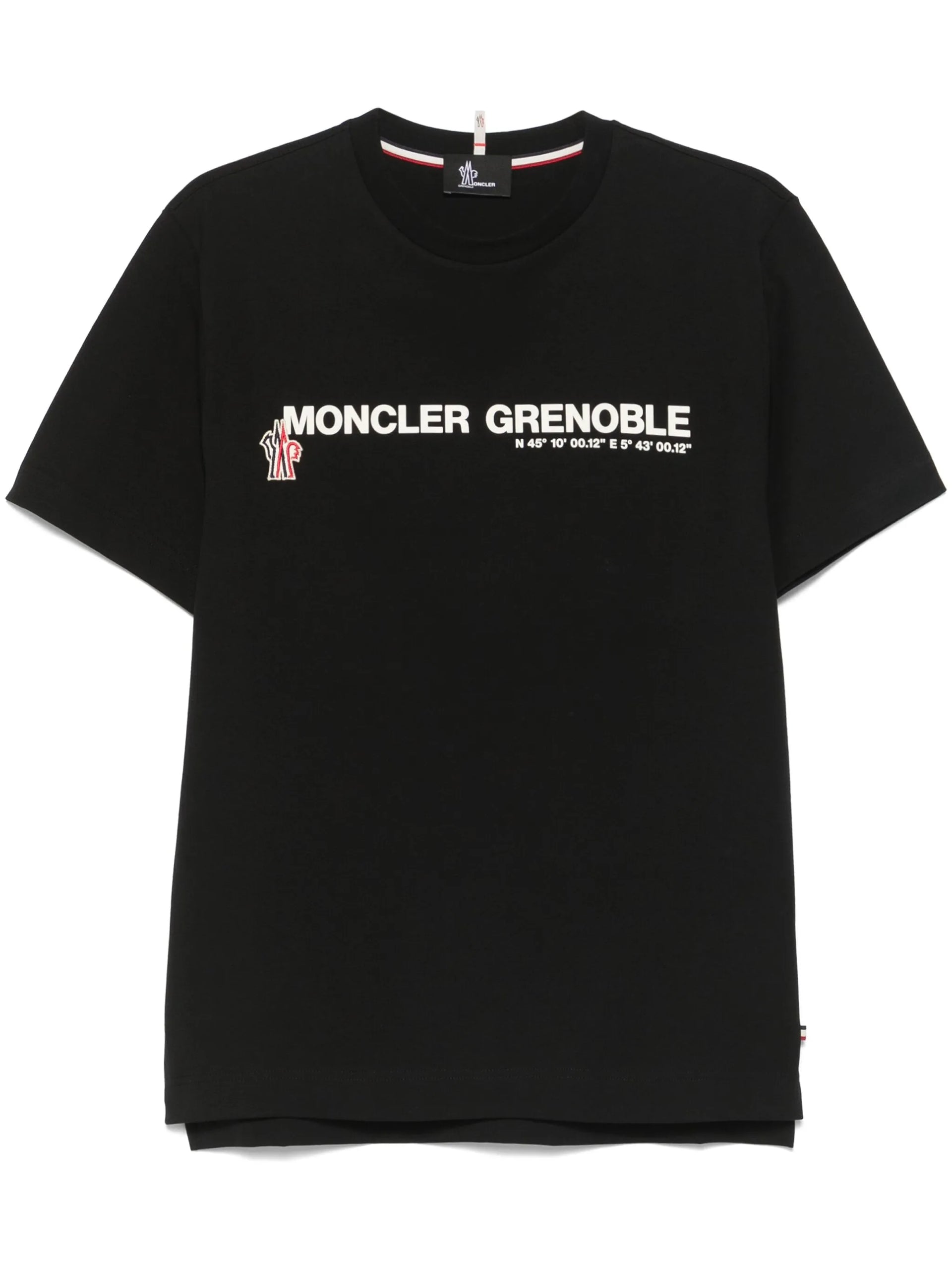 MONCLER GRENOBLE テイナミッククルネックTシャツ 【関税込】 Moncler Grenoble Technical T-Shirt Light Blue at CareOfCarl.com