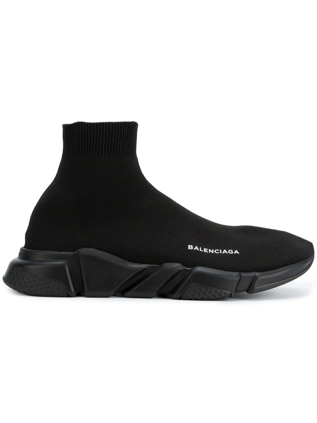 BALENCIAGA Speed LT Knit Sneakers Black/Black - MAISONDEFASHION.COM