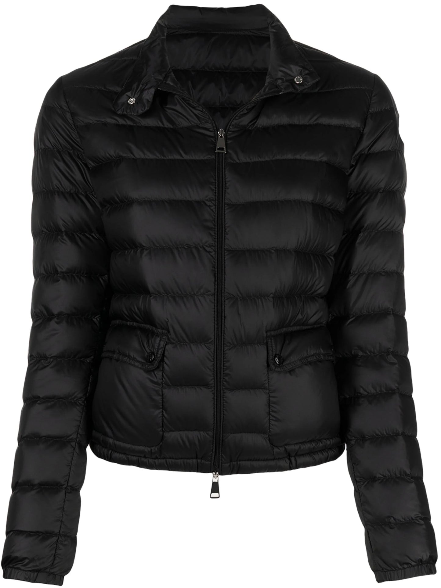 MONCLER WOMEN Lans Puffer Jacket Black - MAISONDEFASHION.COM