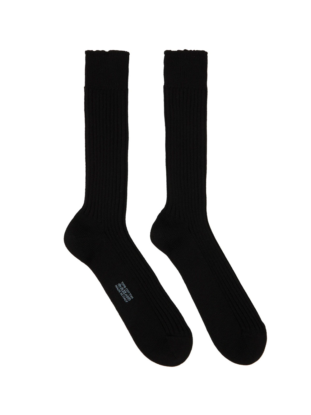 TOM FORD Long Knitted Socks Black - MAISONDEFASHION.COM