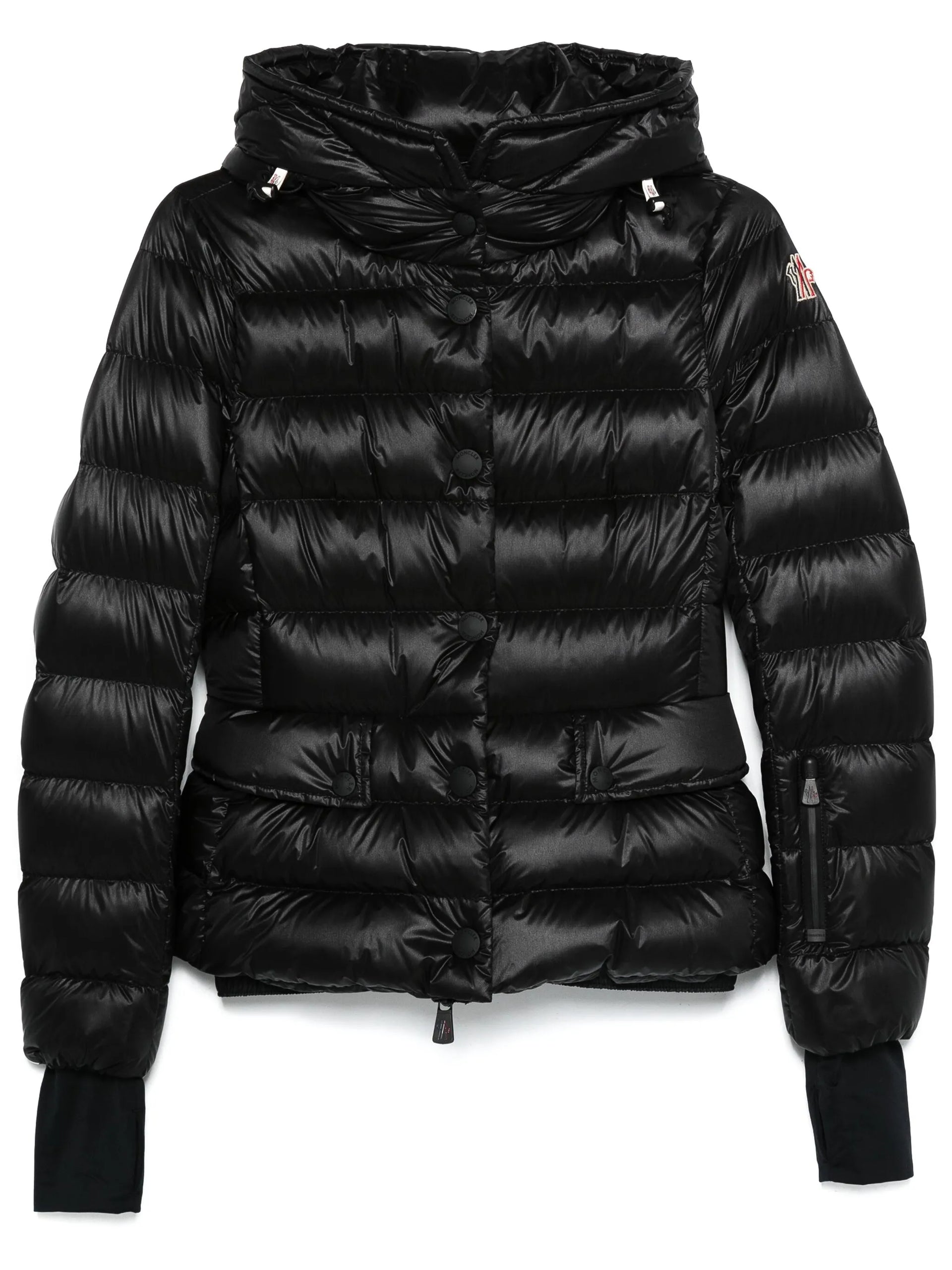 ダウンジャケット・コート MONCLER GRENOBLE WOMEN Armoniques Ski Jacket Black MONCLER GRENOBLE WOMEN Armoniques Ski Jacket Black