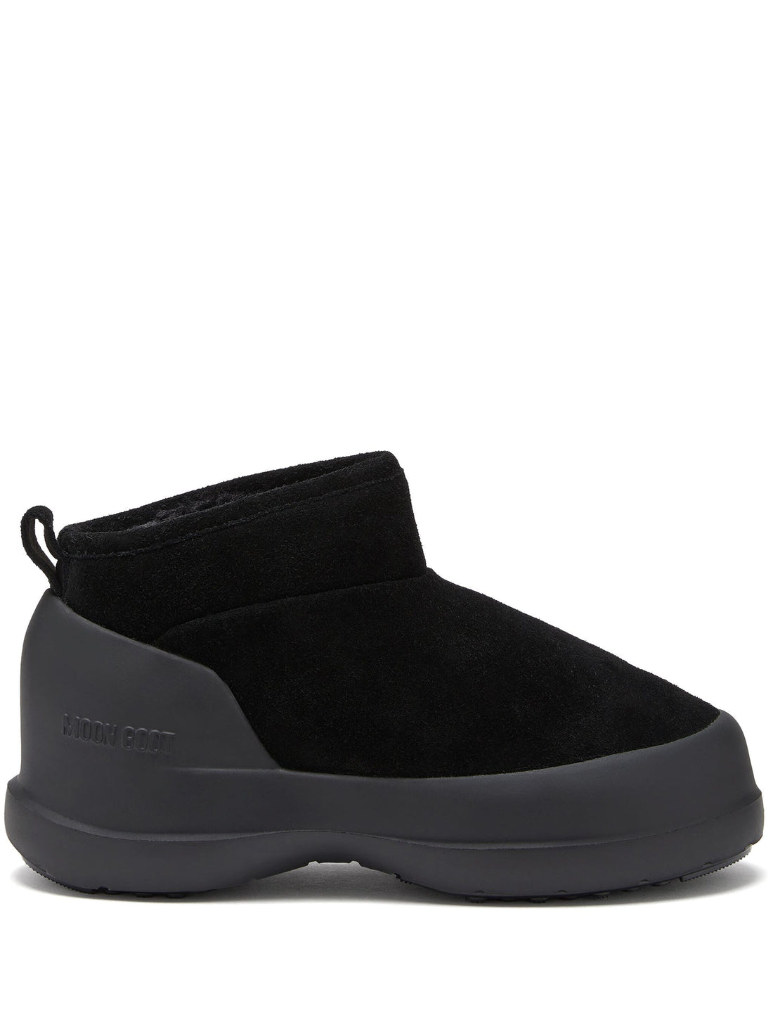 MOON BOOT WOMEN Luna Low Suede Boots Black