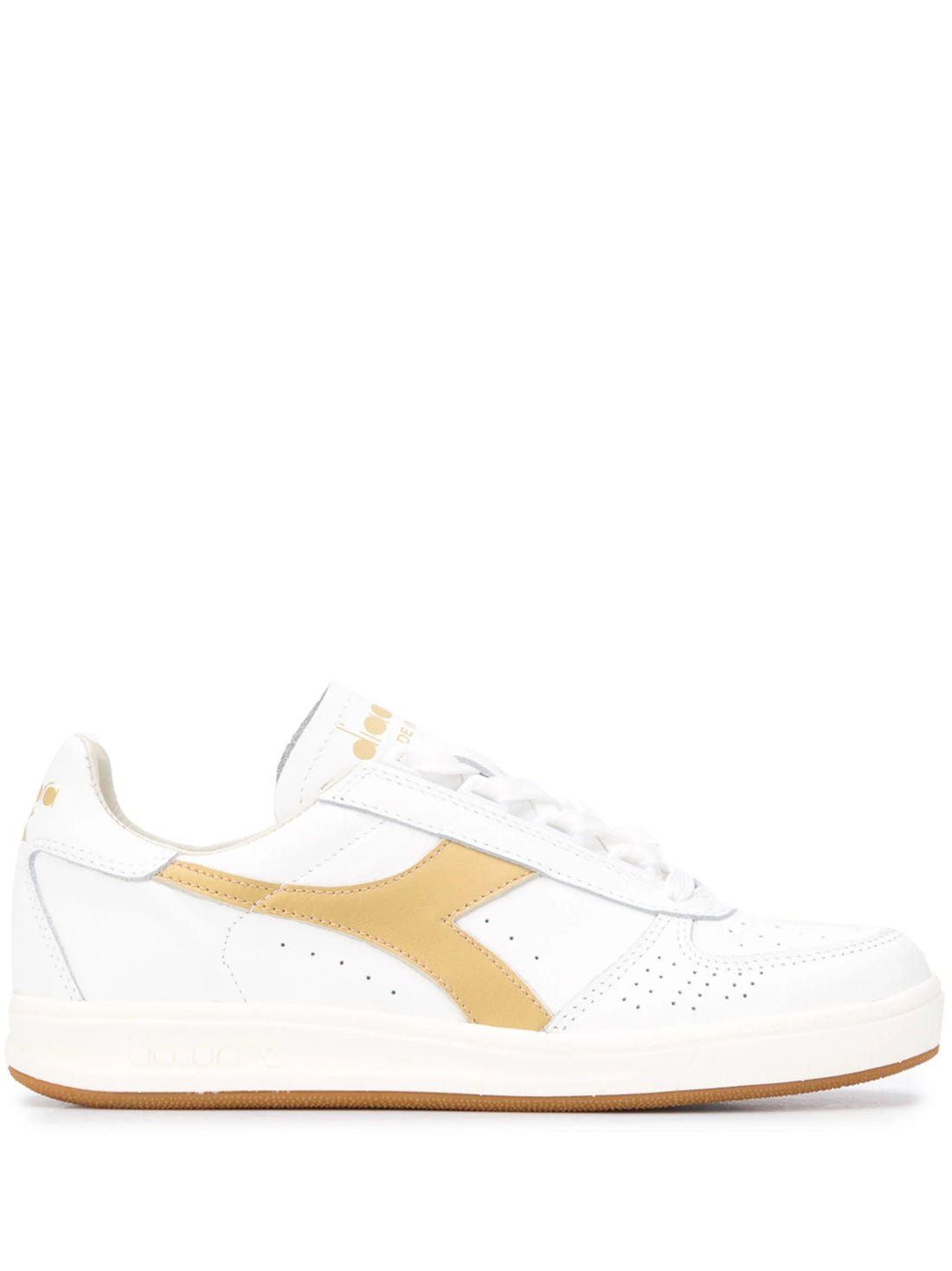 DIADORA B. Elite H Italia Sport Low-Top Sneakers White/Gold