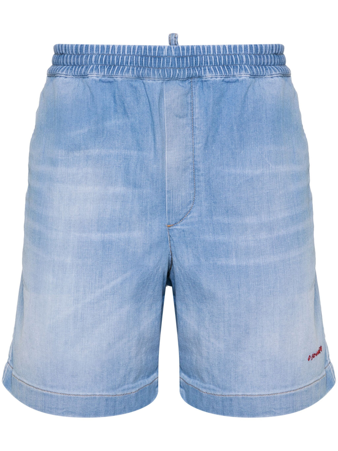 DSQUARED2 Light Wash Boxer Shorts Light Blue - MAISONDEFASHION.COM