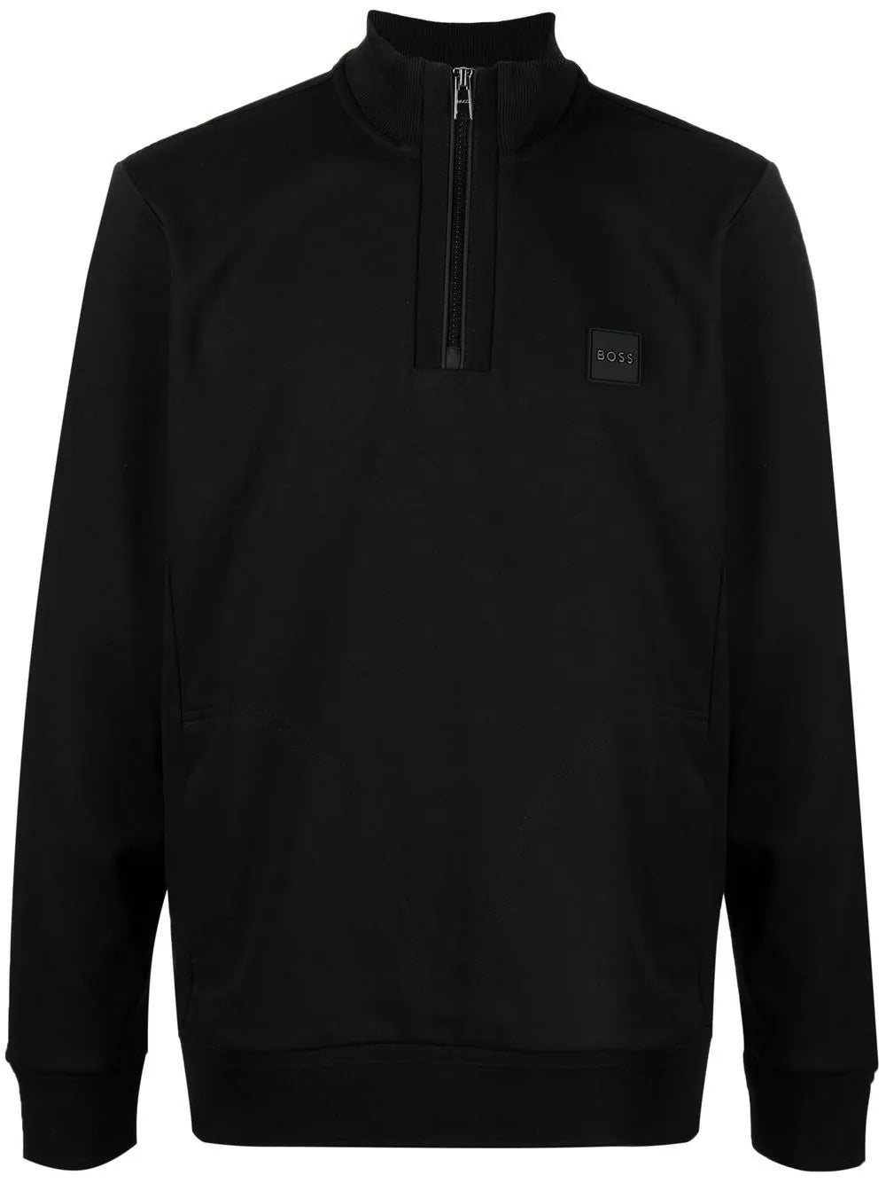 BOSS Sidney Sweatshirt Black - MAISONDEFASHION.COM