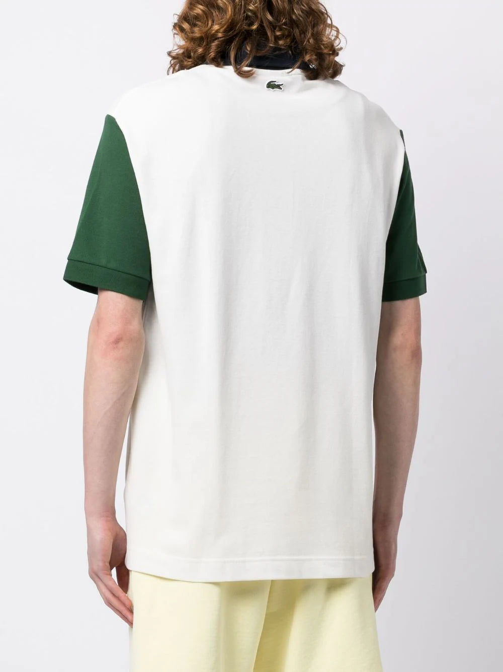 LACOSTE Le Club Lacoste Loose Fit Polo Shirt Lapland/Green - MAISONDEFASHION.COM