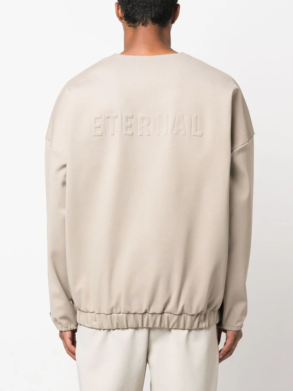 スウェット・トレーナー FEAR OF GOD | ETERNAL VISCOSE TRICOT CREWNECK DUSTY BEIGE FEAR OF GOD Eternal Viscose Tricot Sweat-Shirt Dusty Beige