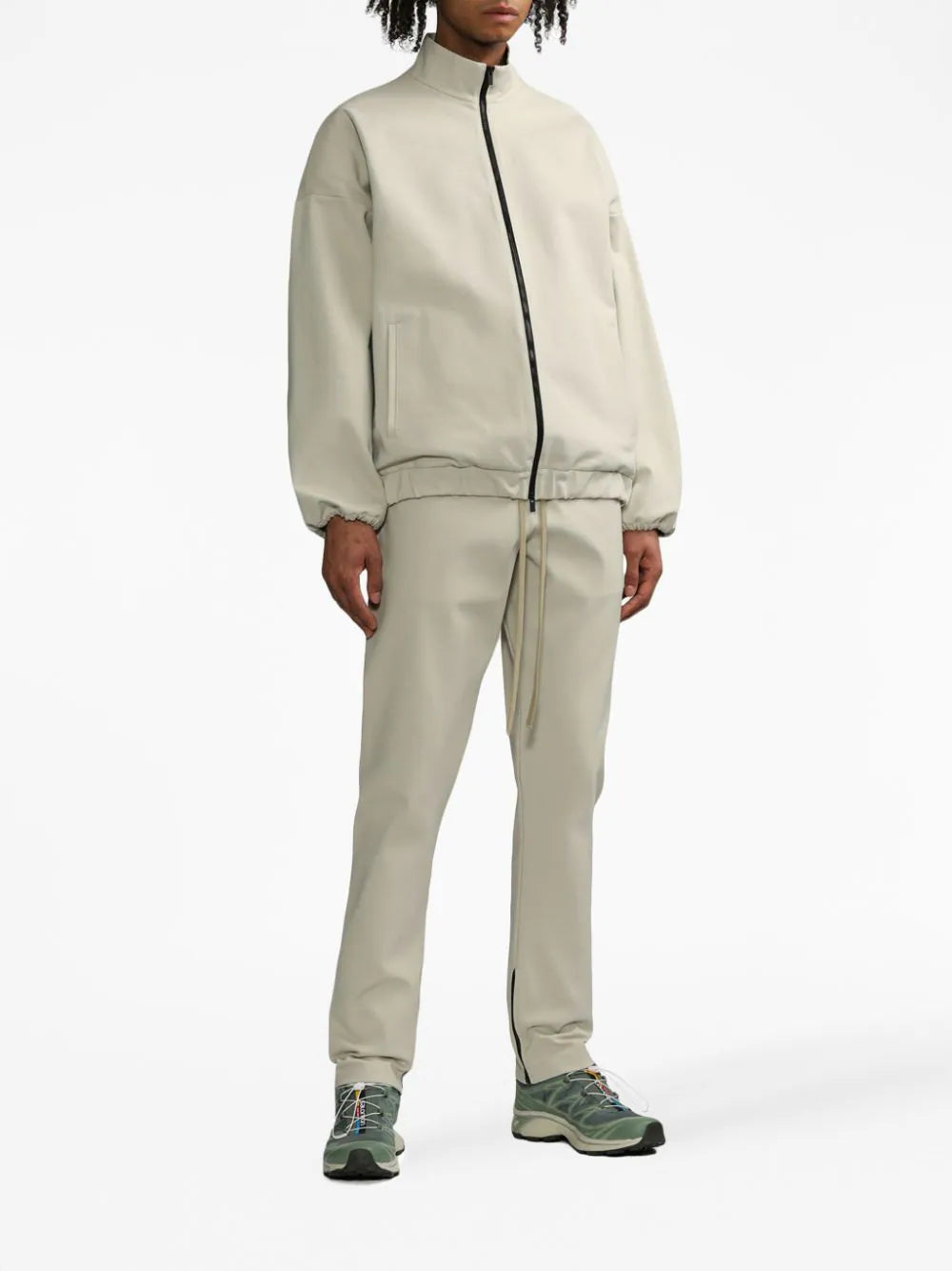 FEAR OF GOD Eternal Viscose Tricot Ankle-Zip Slim Track Pant FEAR OF GOD Eternal Viscose Tricot Ankle-Zip Slim Track Pant