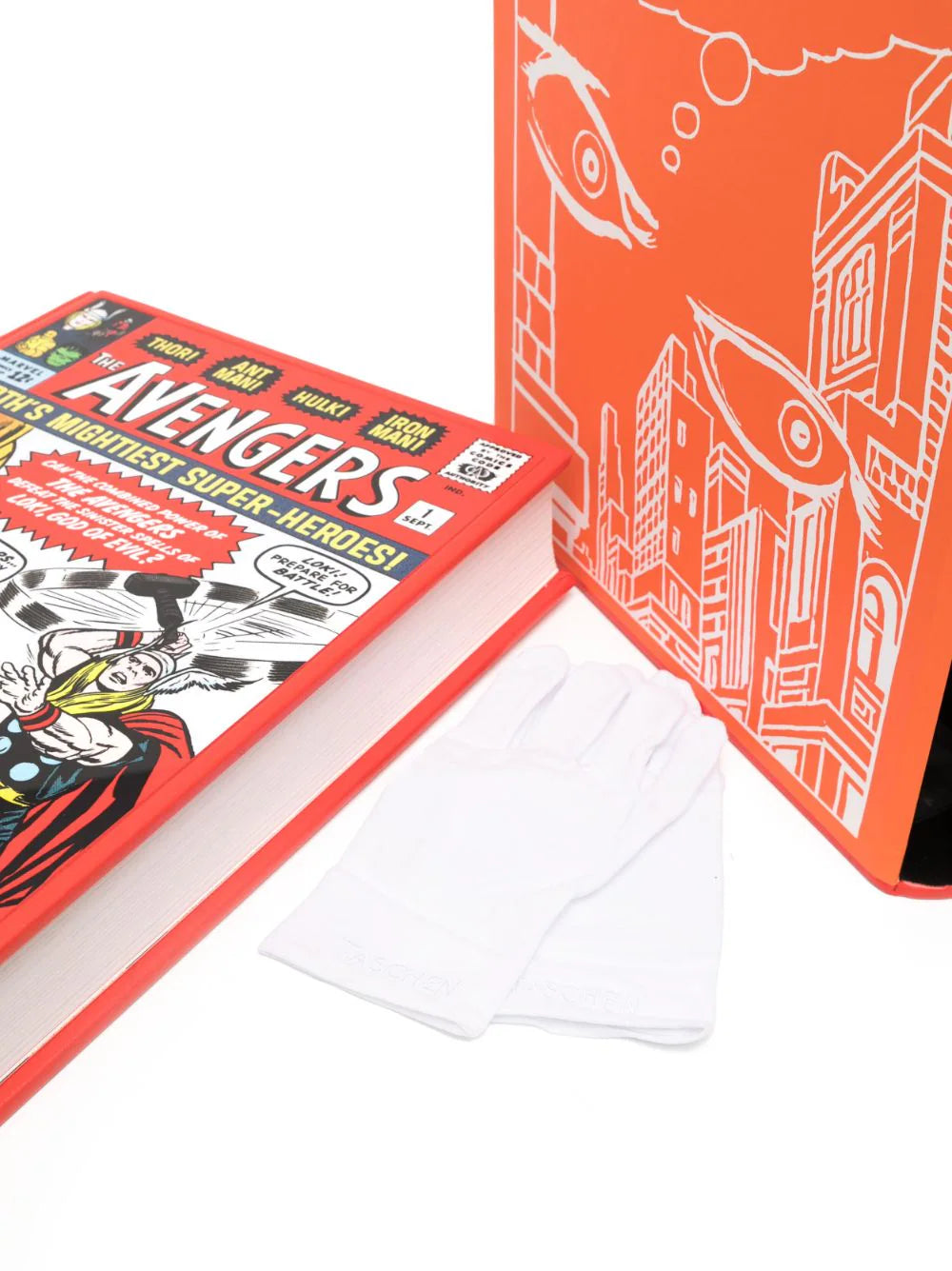 TASCHEN Marvel Comics Avengers. Vol.1. 1963-1965 (XXL Sized Collectors Edition) - MAISONDEFASHION.COM