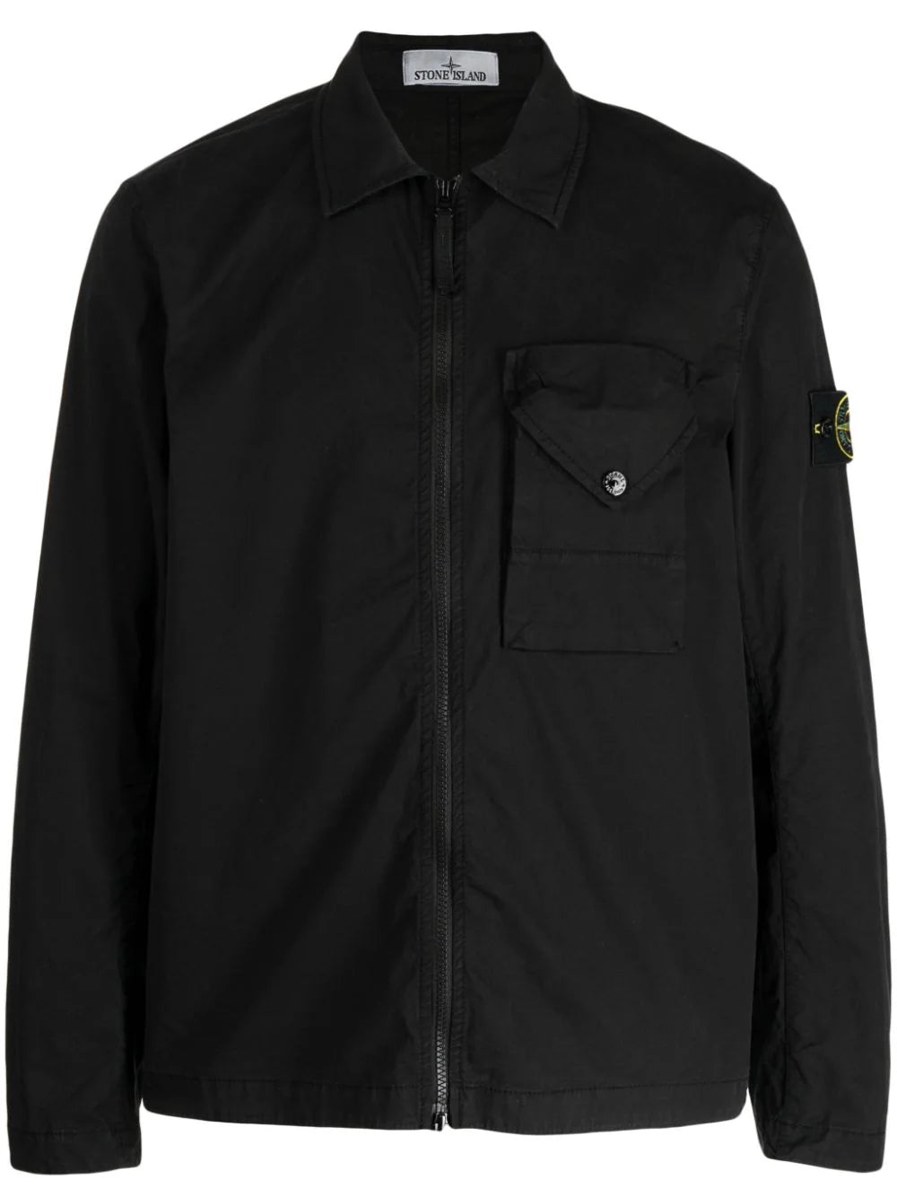 Stone island zip neck overshirt online