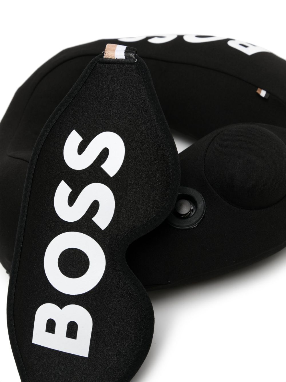 HUGO BOSS MEN Gift-Boxed Set Neck Pillow & Eye Mask Black ...