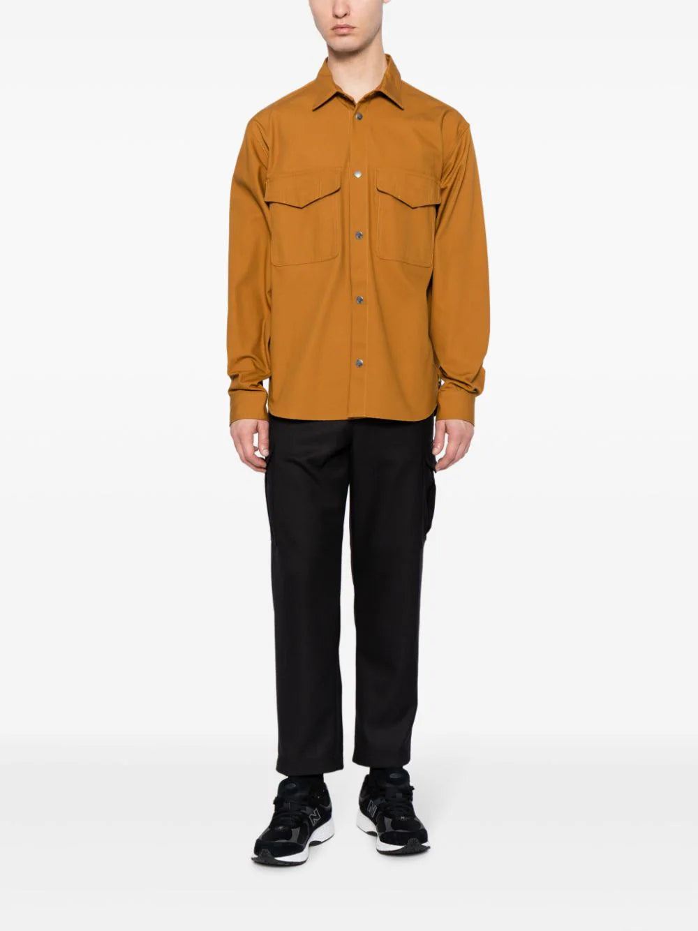 BOSS MEN Kargon Regular Fit Mid-Rise Tapered-Leg Casual Trousers Black - MAISONDEFASHION.COM