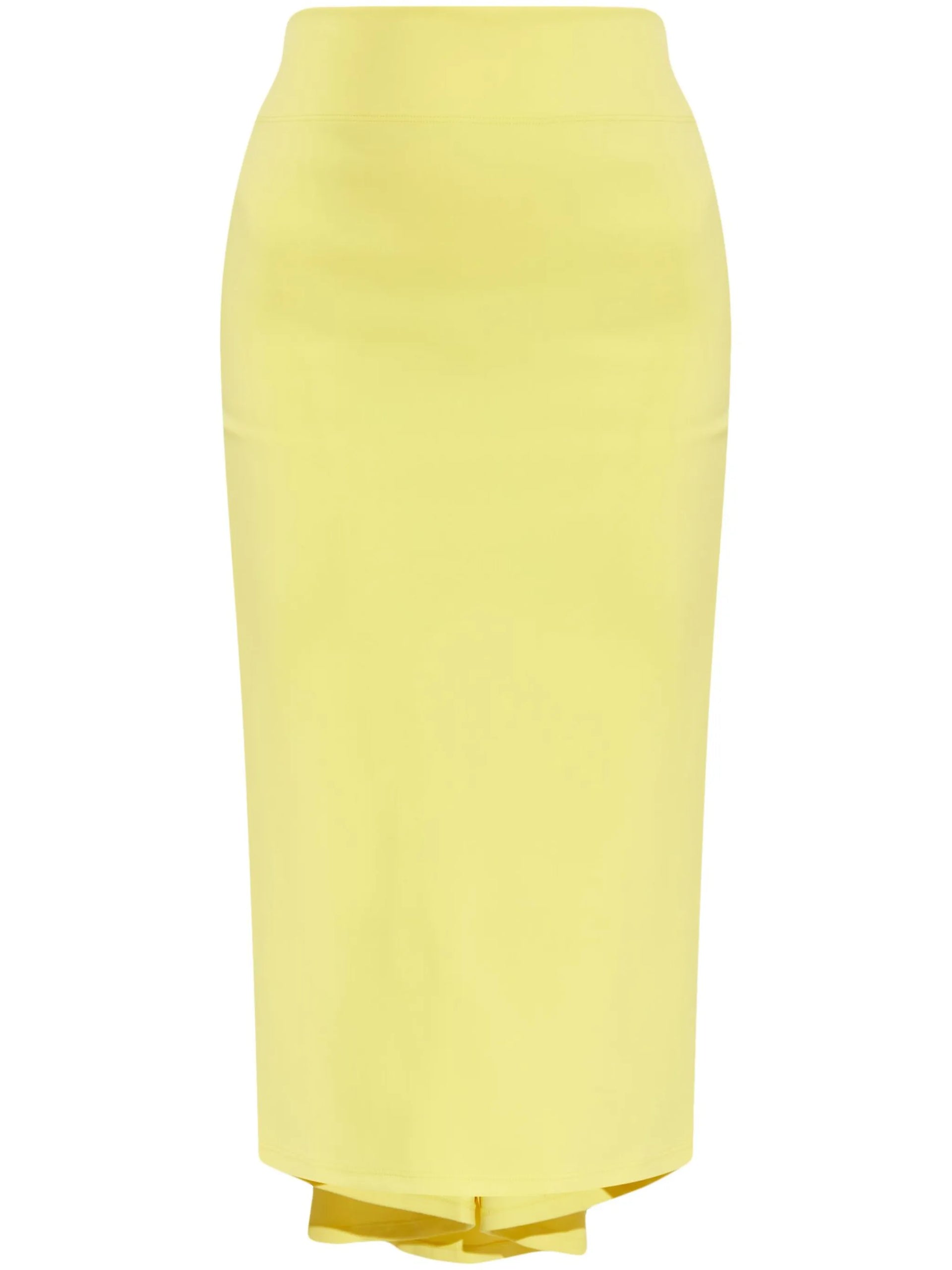 JACQUEMUS WOMEN La Jupe Sablier Skirt Yellow