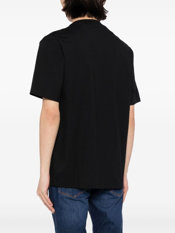 HUGO x GREMLINS UNISEX Relaxed-Fit T-Shirt Black - MAISONDEFASHION.COM