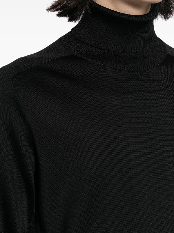 スウェット・トレーナー TOM FORD Knitted Turtle Neck Sweater Black TOM FORD Knitted Turtle Neck Sweater Black – MAISONDEFASHION.COM