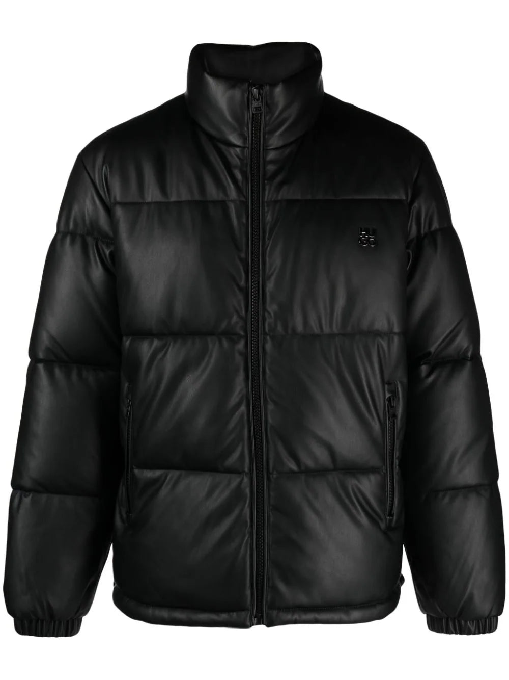 HUGO MEN Biron Regular-Fit Puffer Jacket Black - MAISONDEFASHION.COM