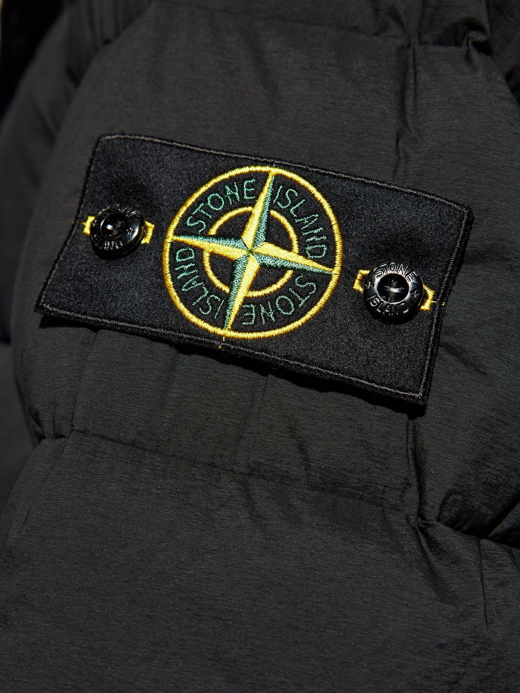 Jacket with compass logo on sale