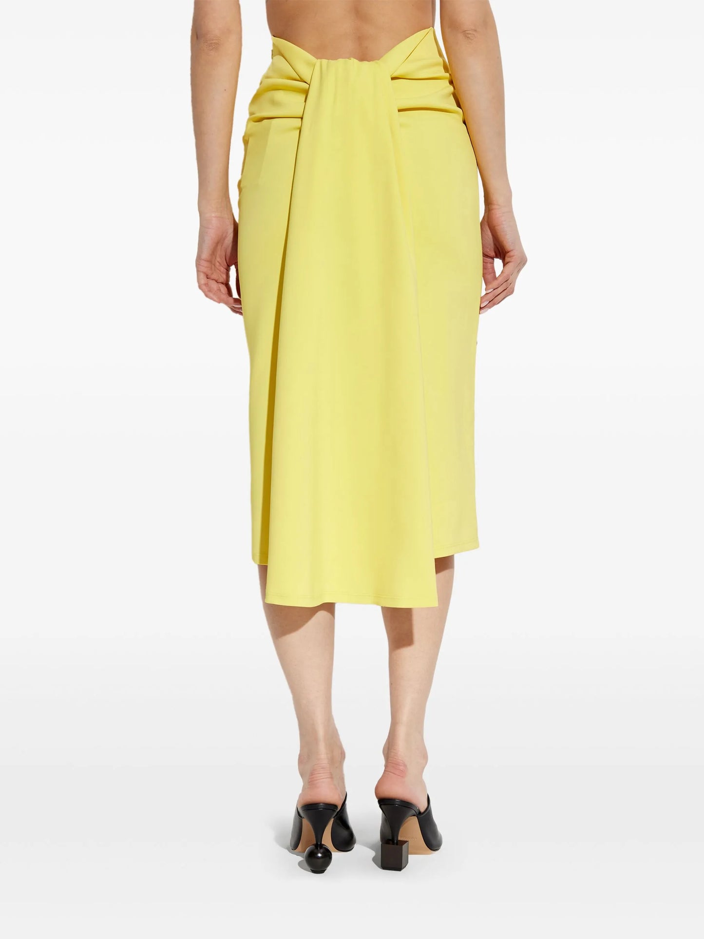 スカート JACQUEMUS WOMEN La Jupe Sablier Skirt Yellow JACQUEMUS WOMEN La Jupe Sablier Skirt Yellow