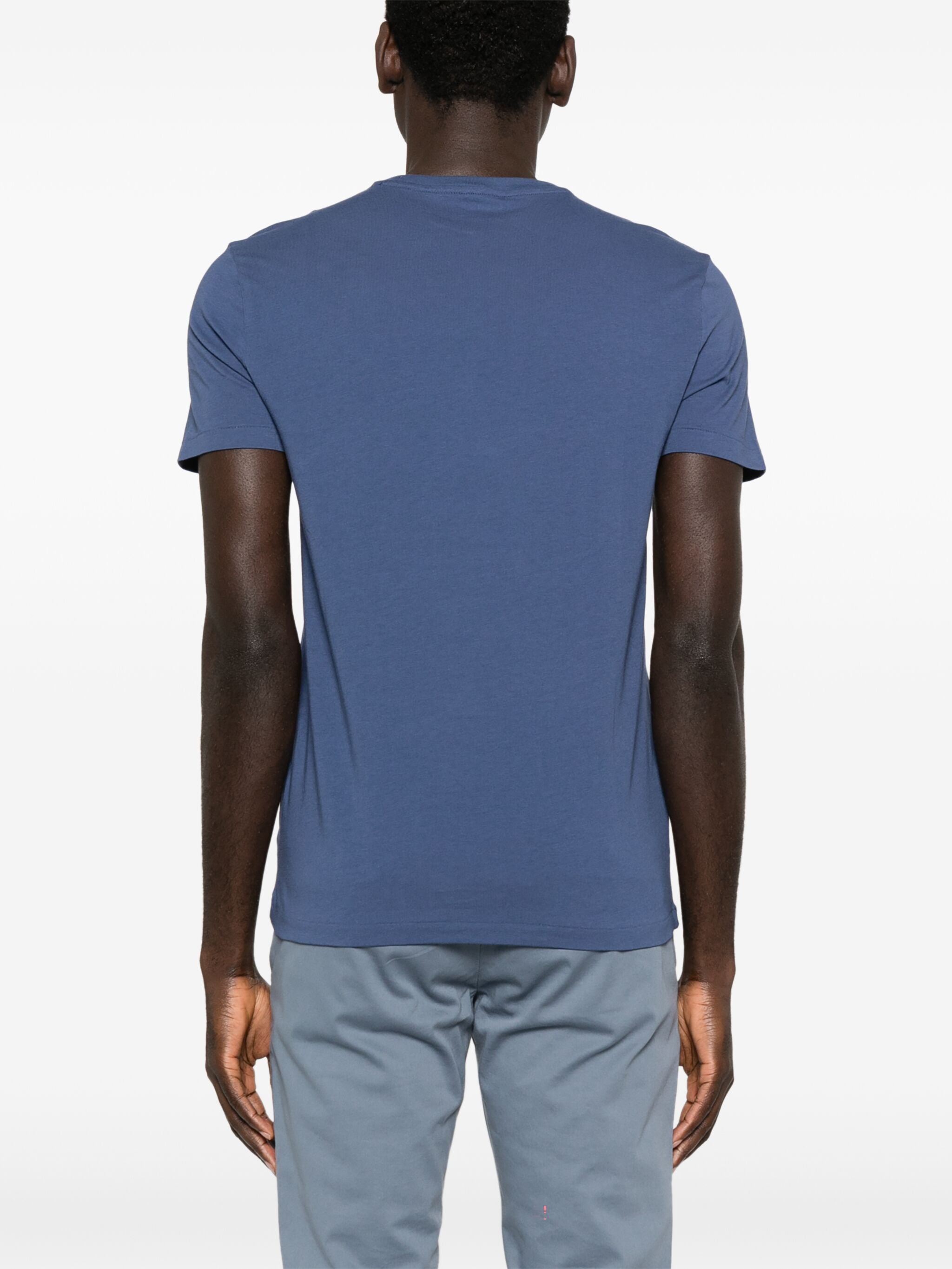 Tシャツ・カットソー RALPH LAUREN Logo-detail Short-sleeved T-shirt Navy RALPH LAUREN Logo-detail Short-sleeved T-shirt Navy