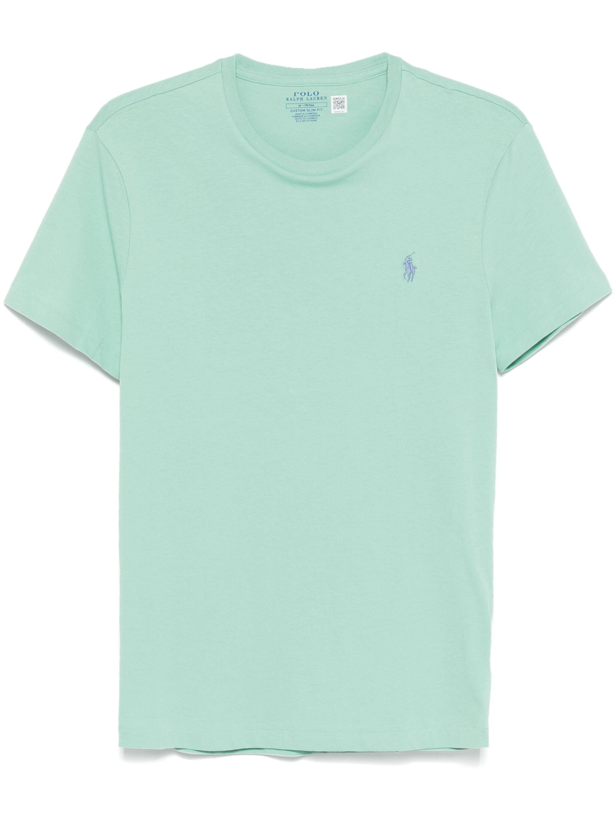 Tシャツ・カットソー RALPH LAUREN Logo-detail Short-sleeved T-shirt Green RALPH LAUREN Logo-detail Short-sleeved T-shirt Green