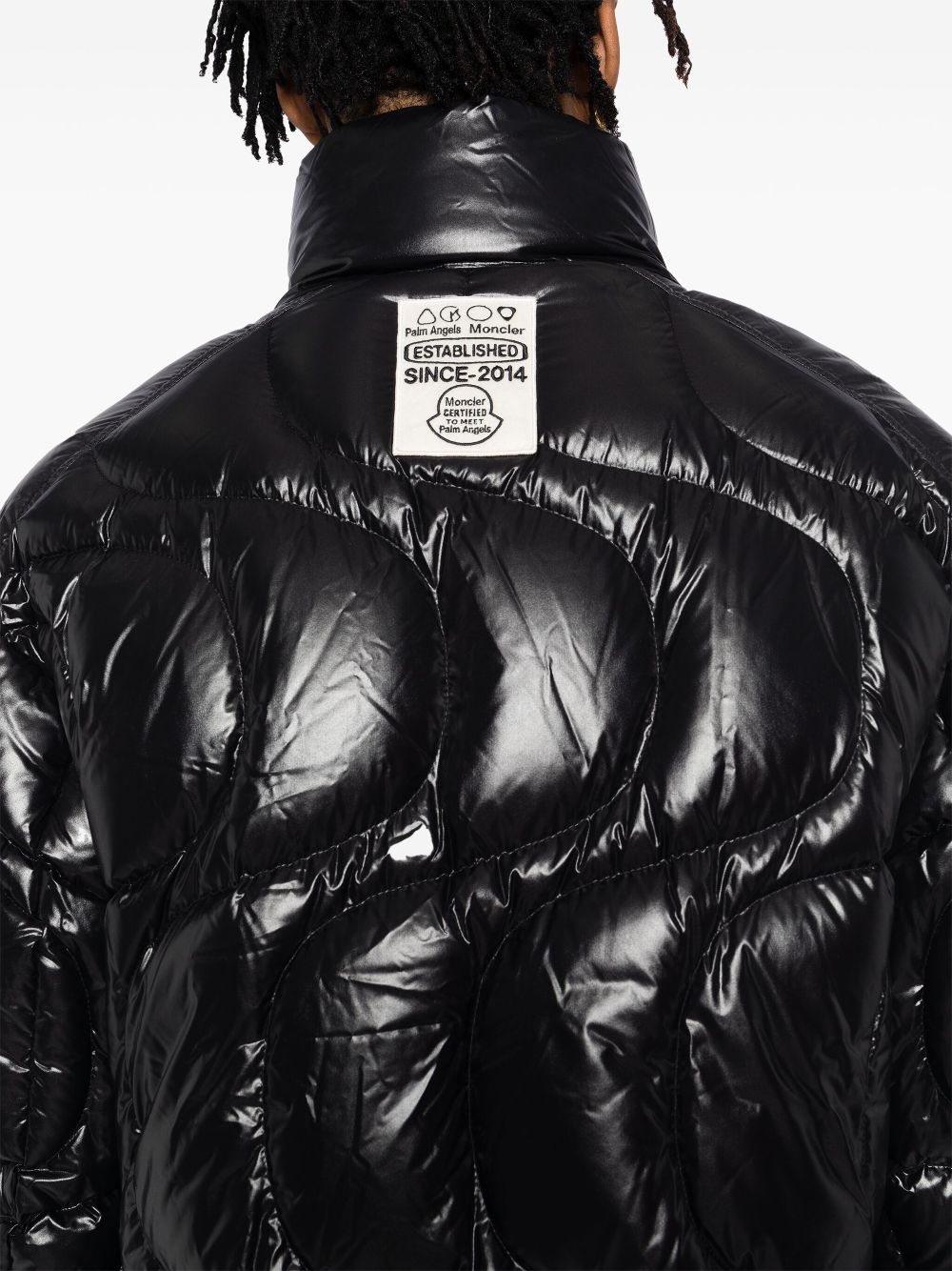 Moncler Clothing Moncler Anges Black MONCLER GENIUS X PALM ANGELS