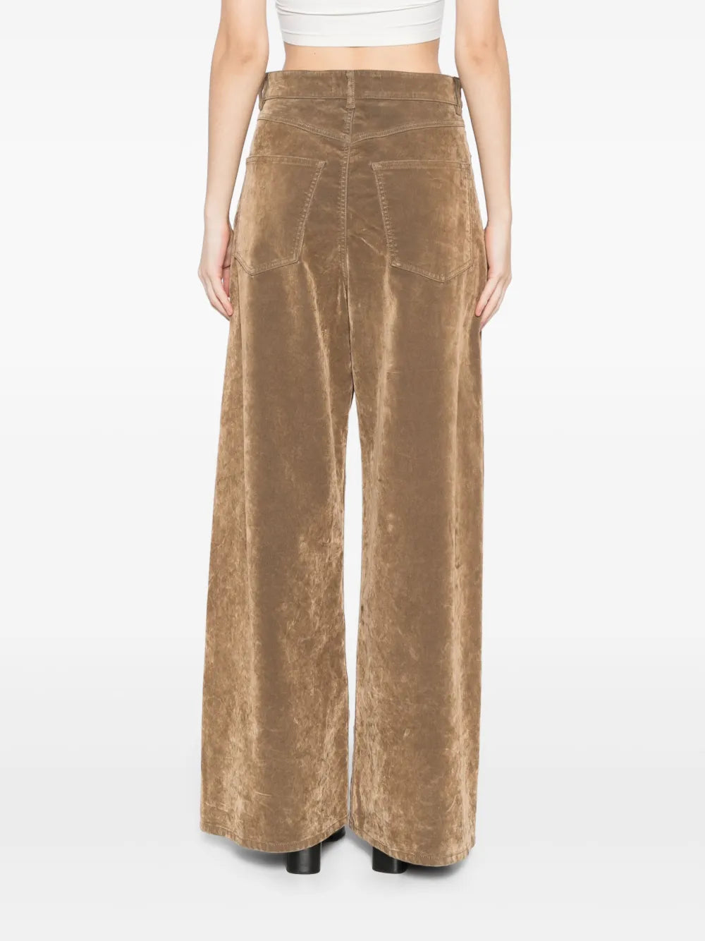 パンツ MAX MARA WOMEN Sportmax Wilson Denim Trousers Brown MAX MARA WOMEN Sportmax Wilson Denim Trousers Brown
