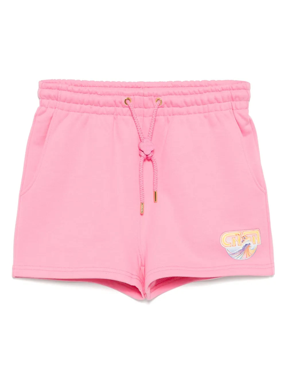 CASABLANCA WOMEN Casa Surf Printed Sweat Shorts Pink - MAISONDEFASHION.COM