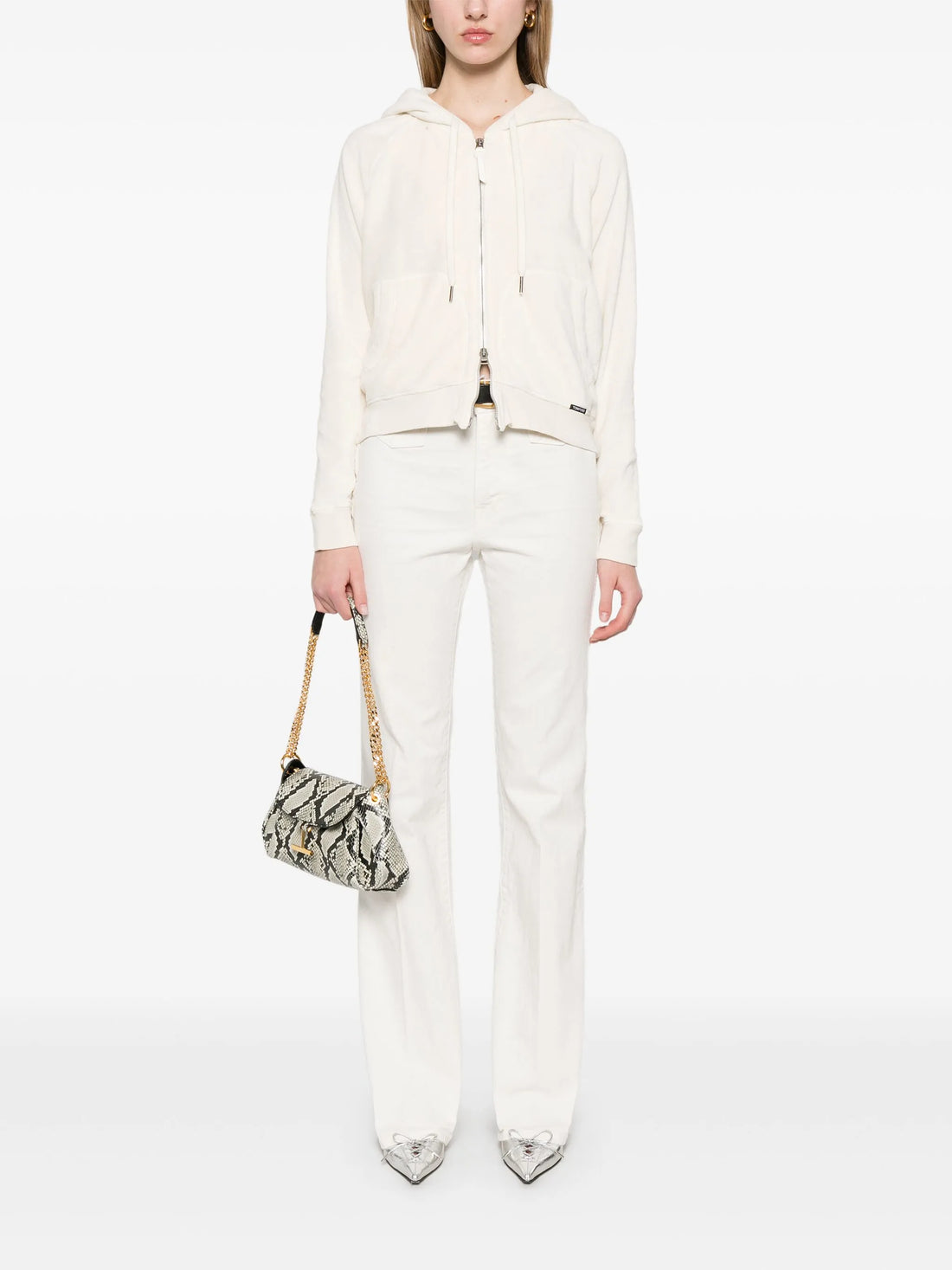 TOM FORD WOMEN Cut and Sewn Top White - MAISONDEFASHION.COM