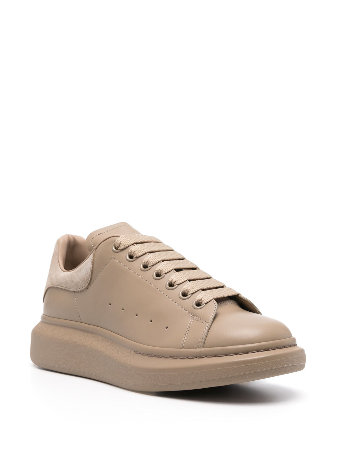 ALEXANDER MCQUEEN Oversized Sole Sneakers Beige