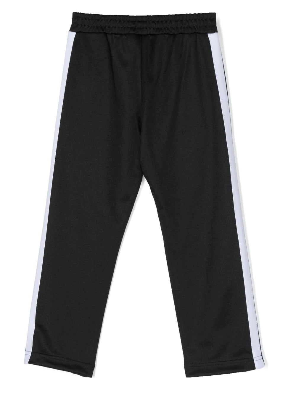 PALM ANGELS KIDS Track Pants Black/White - MAISONDEFASHION.COM