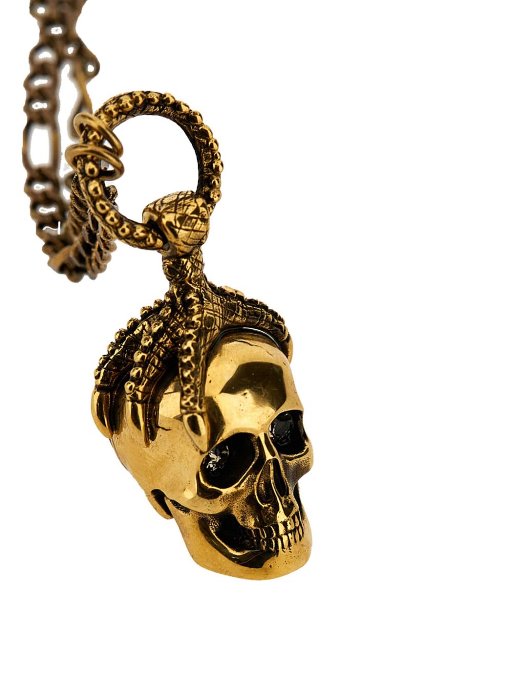 Alexander McQueen skull high quality necklace