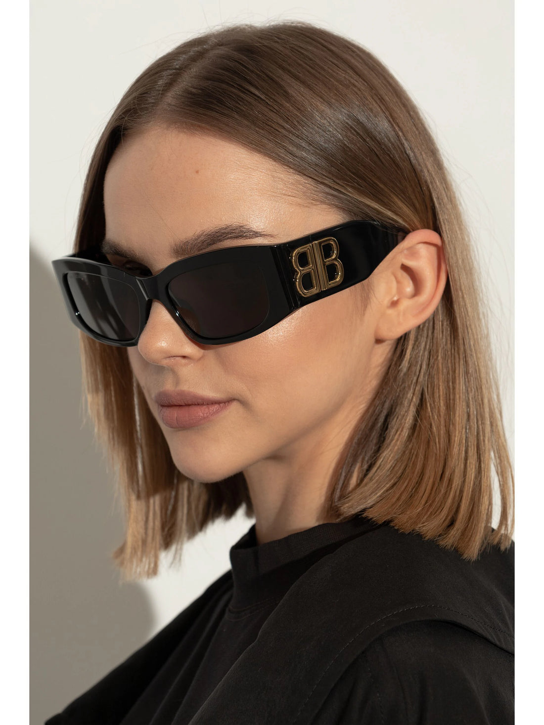 BALENCIAGA UNISEX Dynasty D-Frame Sunglasses Black