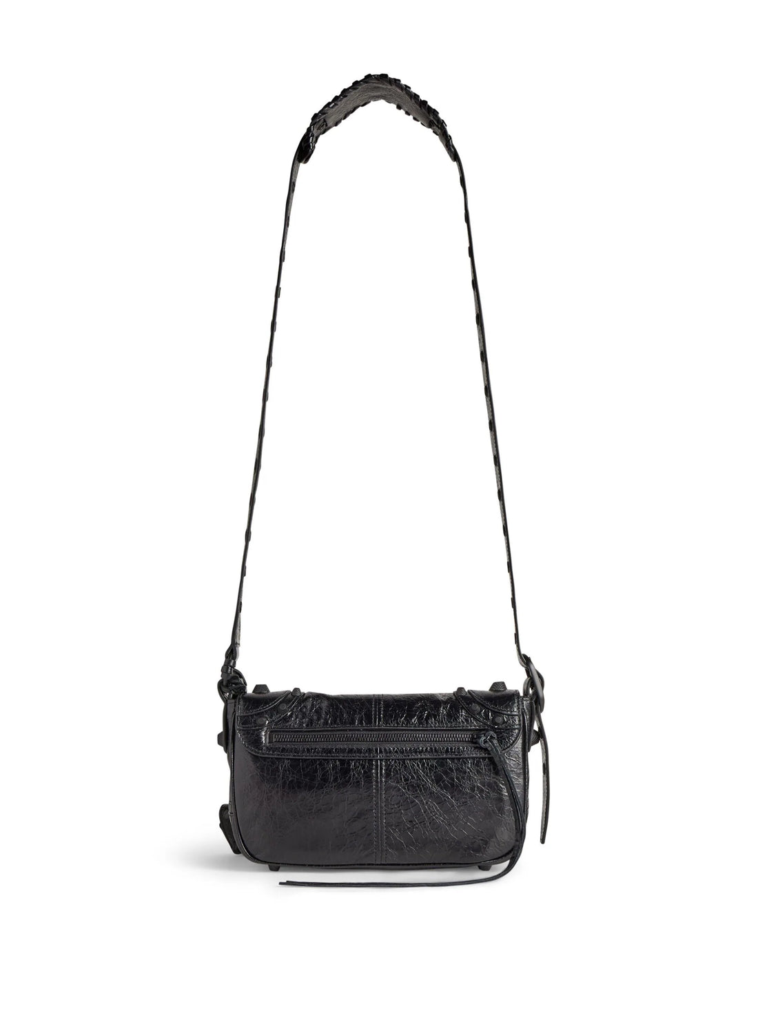 BALENCIAGA WOMEN Le Cagole Leather Bag With Removable Pouch Black - MAISONDEFASHION.COM
