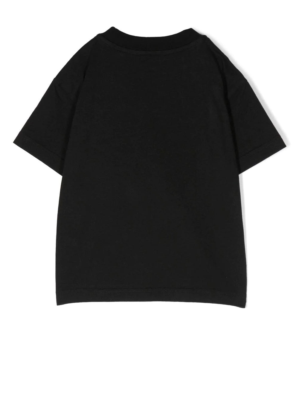 PALM ANGELS KIDS Bear T-Shirt S/S Black/Brown - MAISONDEFASHION.COM