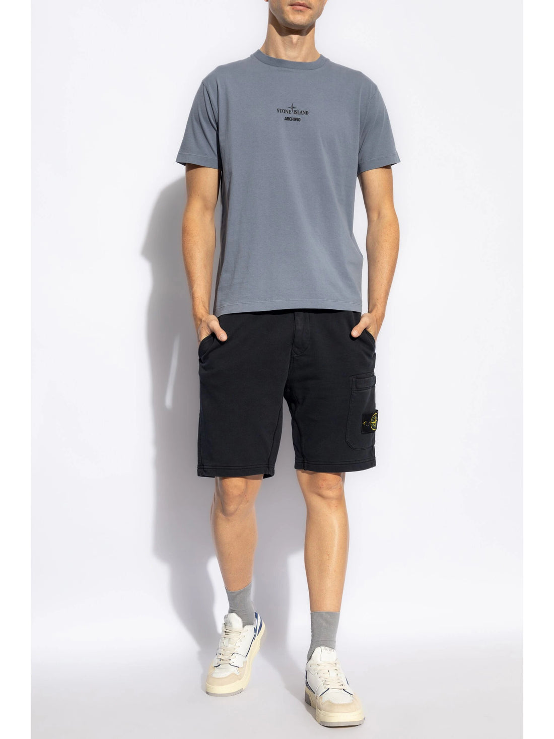 Stone island shorts and top shop