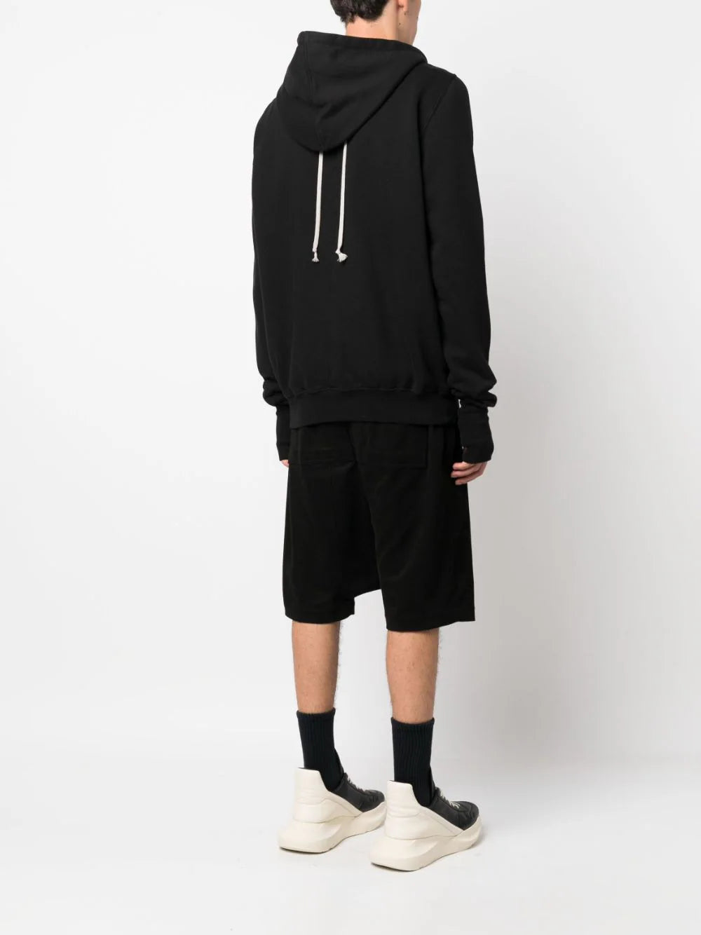 RICK OWENS DRKSHDW Gauntlet Knit Hoodie Black – MAISONDEFASHION.COM