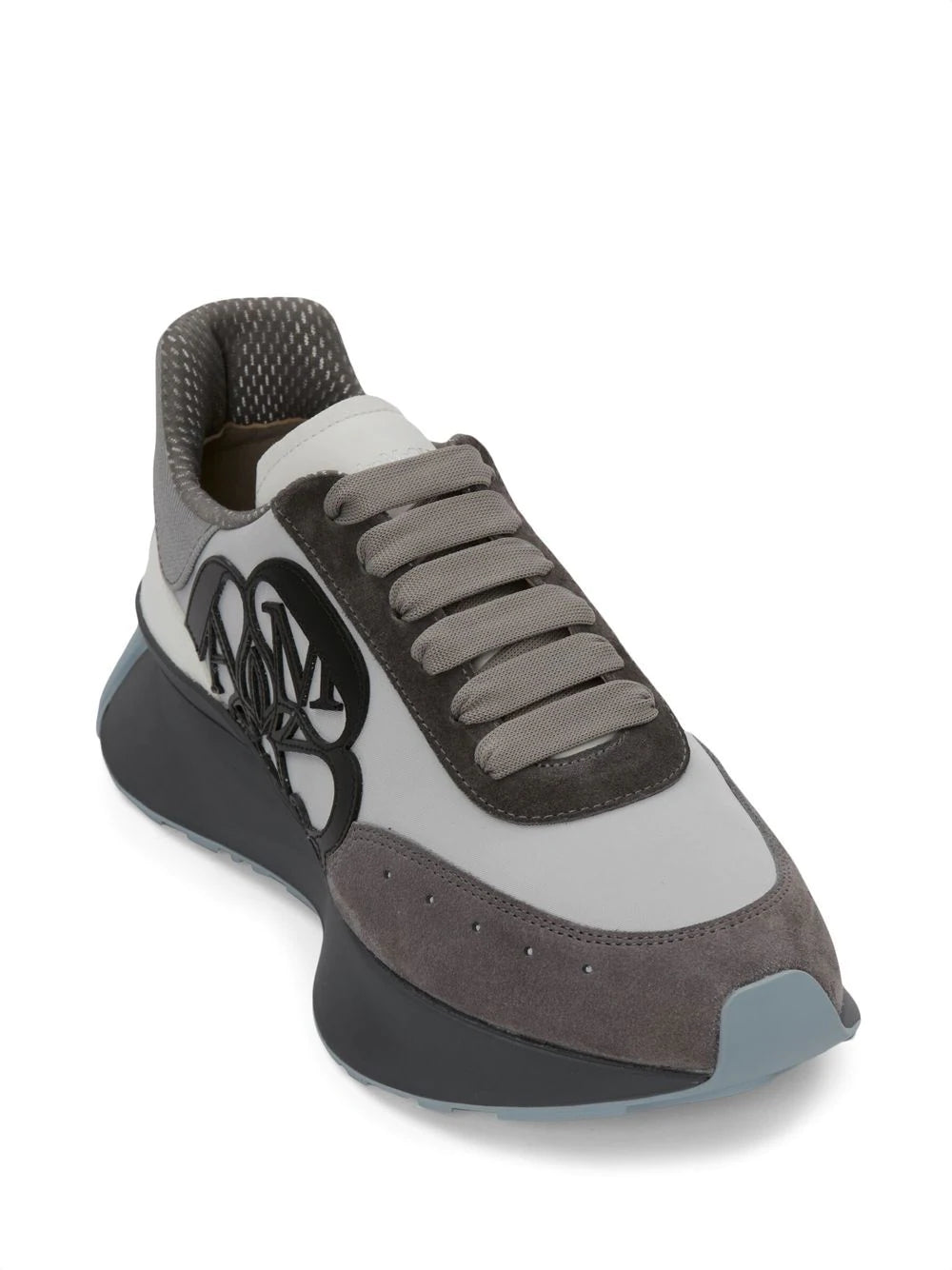 ALEXANDER MCQUEEN Sprint Runner Sneakers Grey MAISONDEFASHION.COM