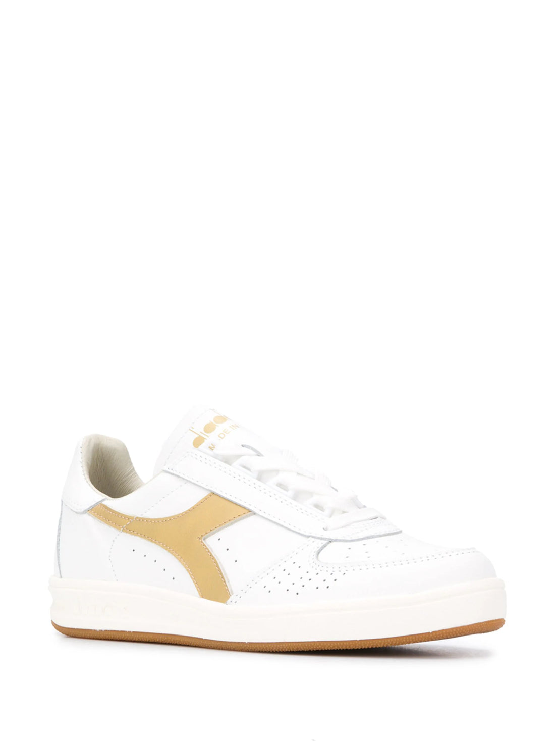 DIADORA B. Elite H Italia Sport Low-Top Sneakers White/Gold