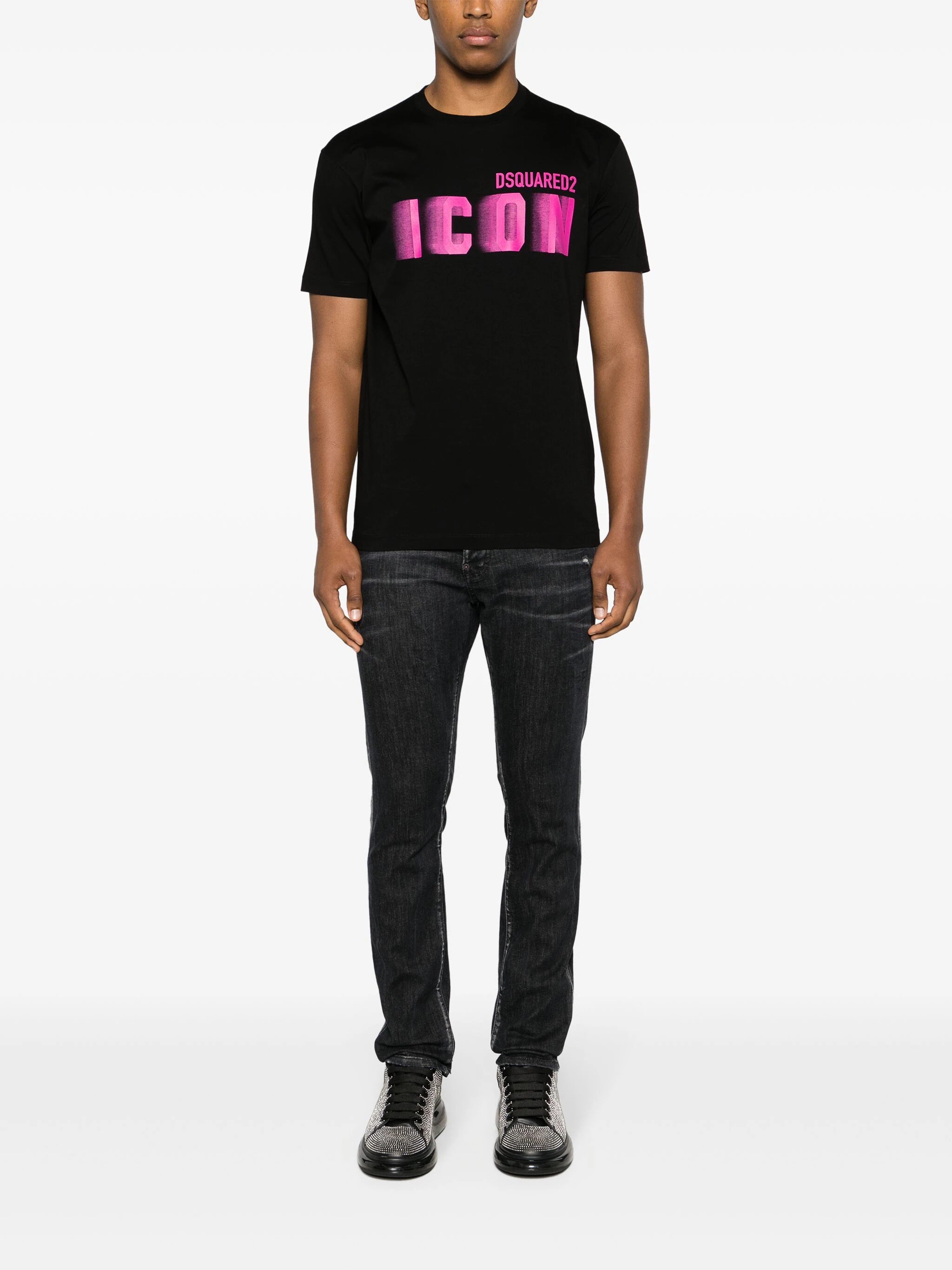 新品 DSQUARED2 Icon Blur Cool Fit スウェット L