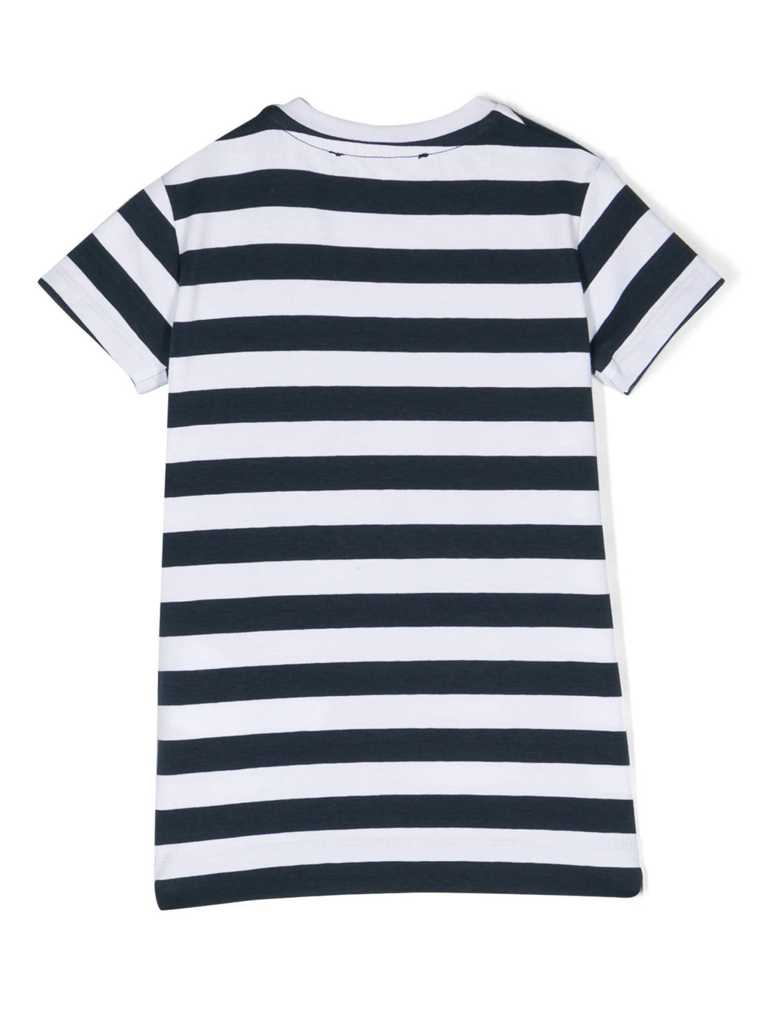 VERSACE BABY Girls Nautical Stripe T-Shirt Dress Blue/White - MAISONDEFASHION.COM