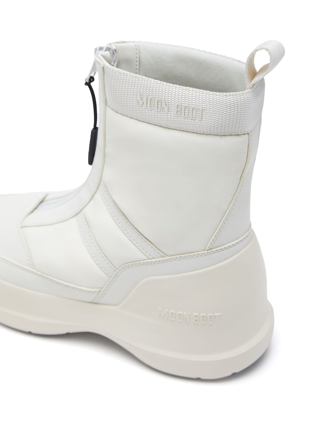 MOON BOOT WOMEN Luna Zip Boots Cream