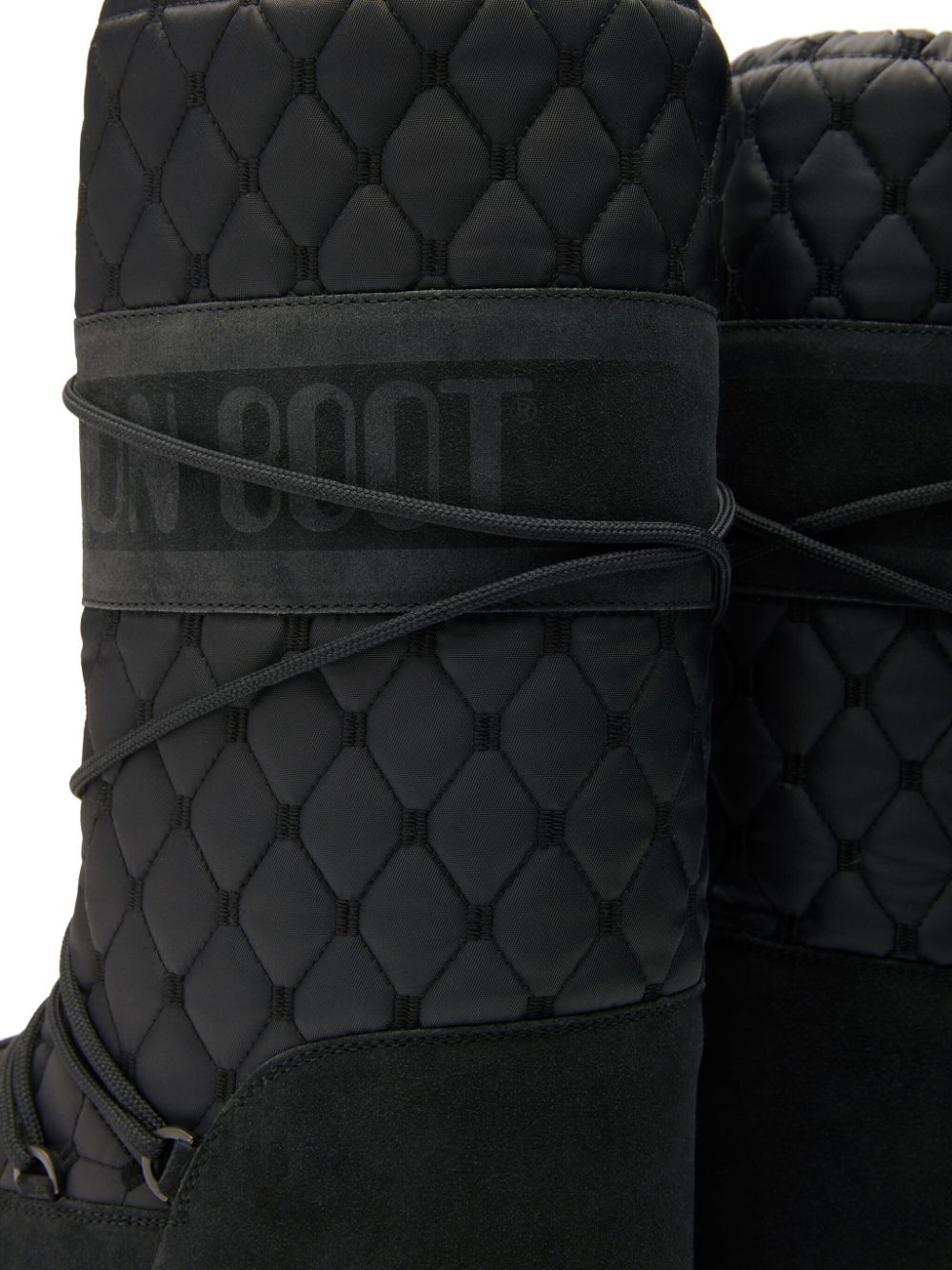 MOON BOOT UNISEX Icon Quilted Boots Black - MAISONDEFASHION.COM