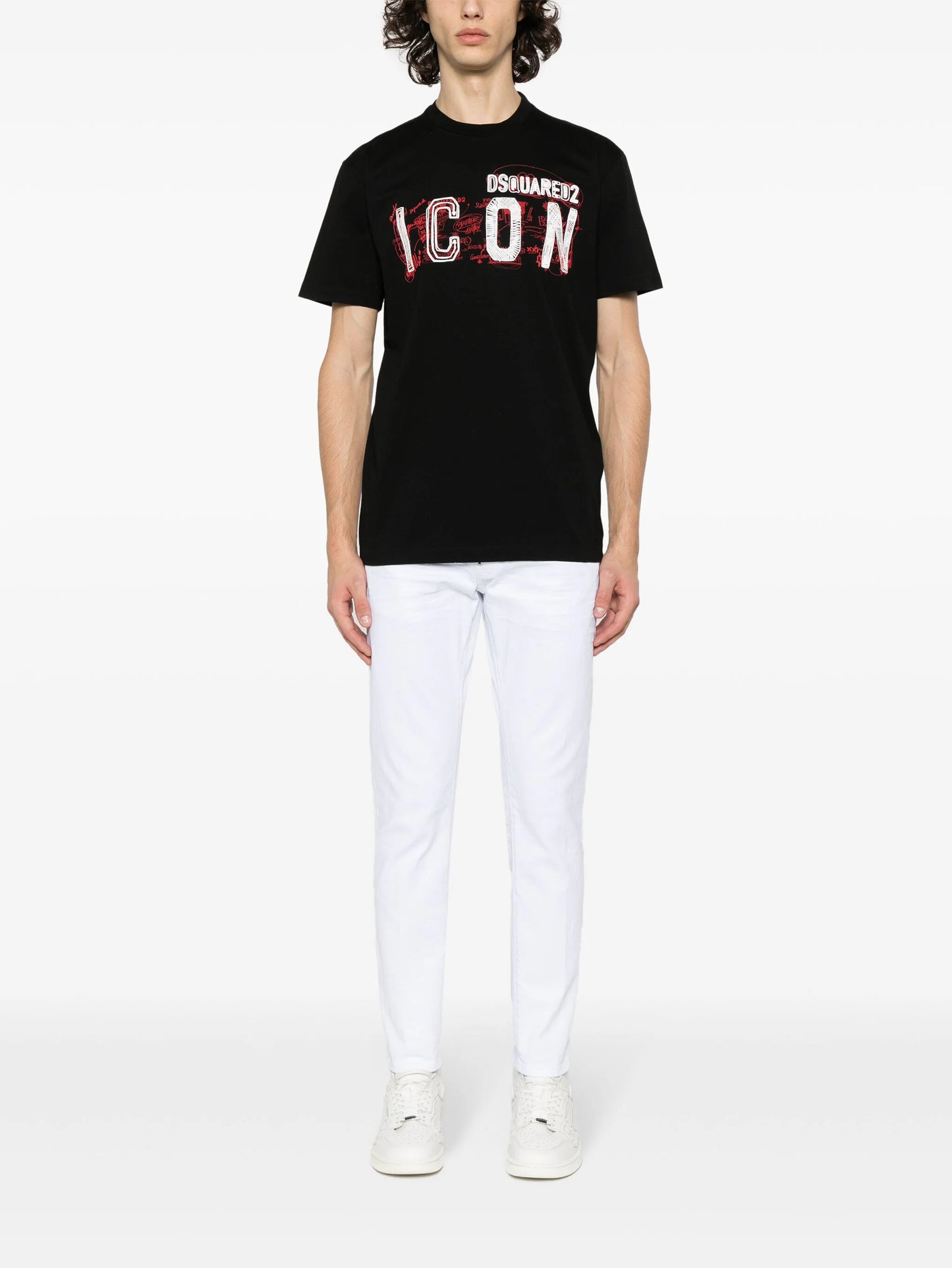 DSQUARED2 Small Icon Logo T-shirt White Maison De Fashion