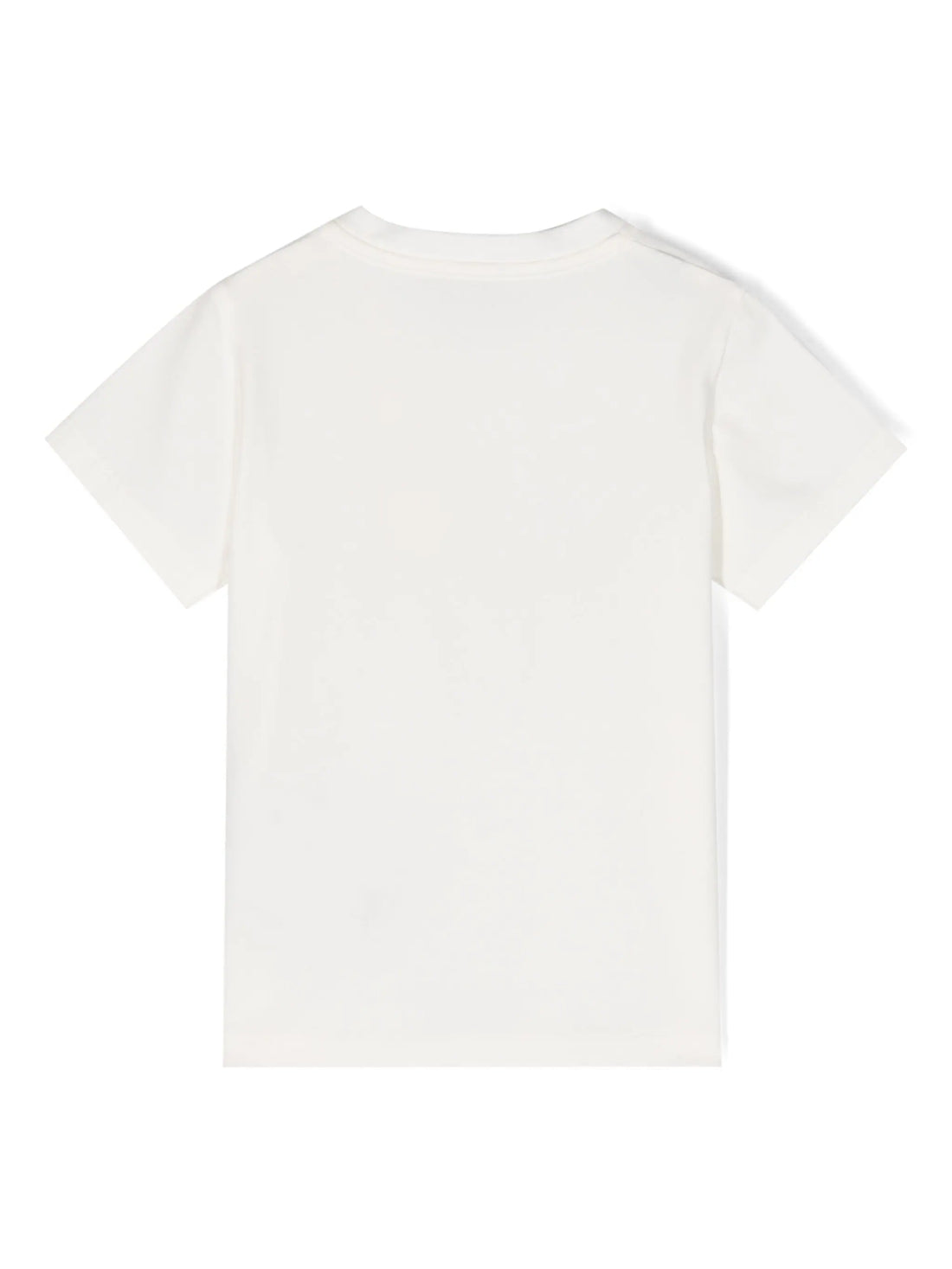 MONCLER BABY Boys Logo-Patch Stretch-Cotton T-Shirt White