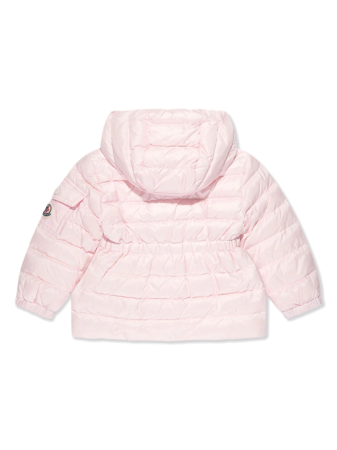 MONCLER BABY Girls Dalles Hooded Down Jacket Pink - MAISONDEFASHION.COM